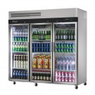 Холодильный шкаф со стеклянными дверьми трехдверный Turbo Air KR-65-3G