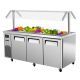 Холодильный стол - салат бар трехдверный Turbo Air KSR18-3