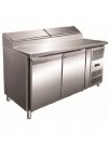 Холодильник-рабочий стол для пиццы двухдверный GASTRORAG SH 2000 SER.700
