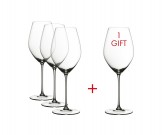 Набор из 4-и бокалов для шампанского  Champagne Wine Glass 445 мл, артикул 5449/28. Серия Riedel Veritas