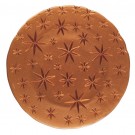 Stars Charger Plate Copper Ruby