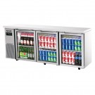  Холодильный стол стеклянные дверцы KGR18-3-750