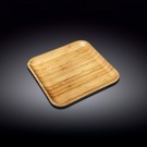 Бамбуковое блюдо квадратное 20,5 см X 20,5 см WL-771021/A