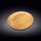 Бамбуковое блюдо круглое 23 см WL-771033/A
