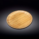 Бамбуковое блюдо круглое 25,5 см WL-771034/A