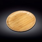 Бамбуковое блюдо круглое 28 см WL-771035/A