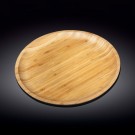Бамбуковое блюдо круглое 35,5 см WL-771038/A