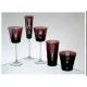 Retro Amethyst  Tumbler Сrystal Set 6