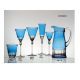 Heaven Blue Champagne Set 6